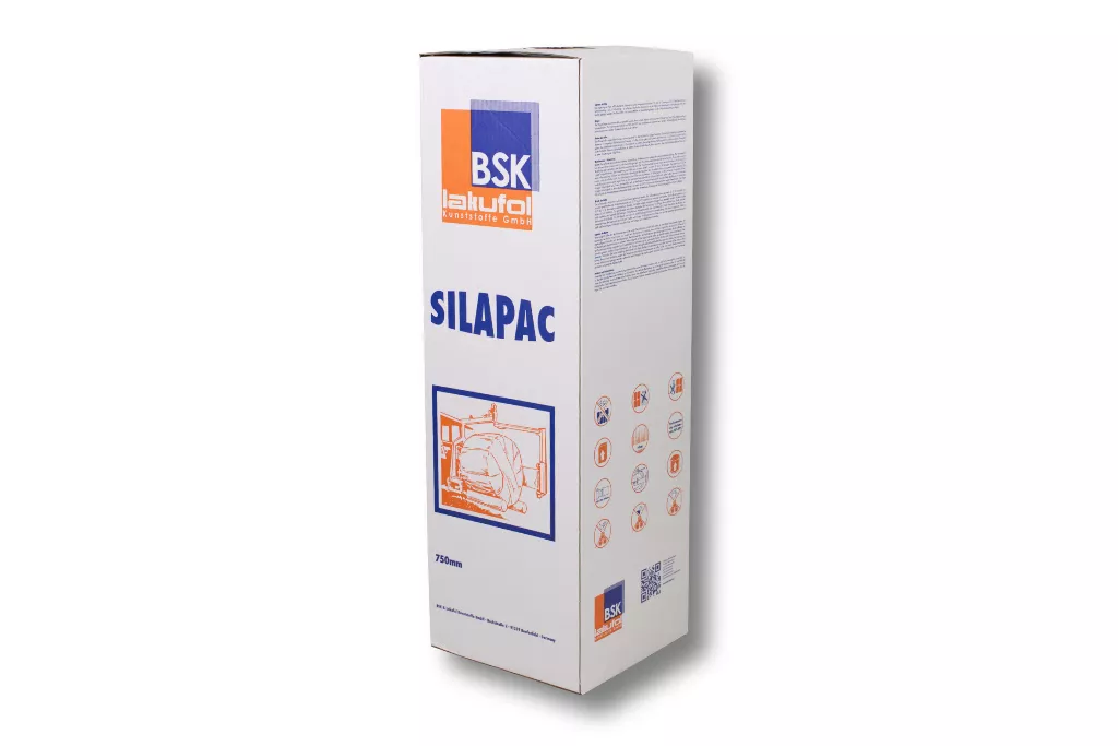 Silapac Agrarstretchfolie, 750 mm / 1500 m, grün Silapac Agrarstretchfolie, 750 mm / 1500 m, grün