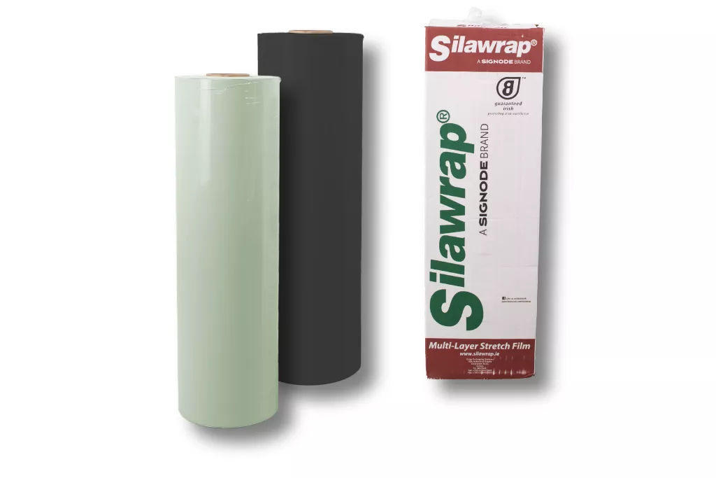 Silawrap BLAS Agrarstretchfolie, 750 mm / 1500 m, schwarz