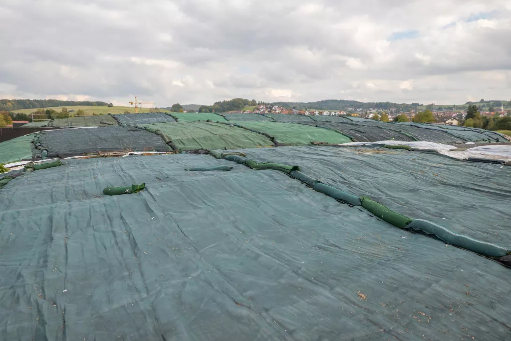 Siloschutzgitter, 10 x 10 m, 220 Gramm Siloschutzgitter, 10 x 10 m, 220 Gramm