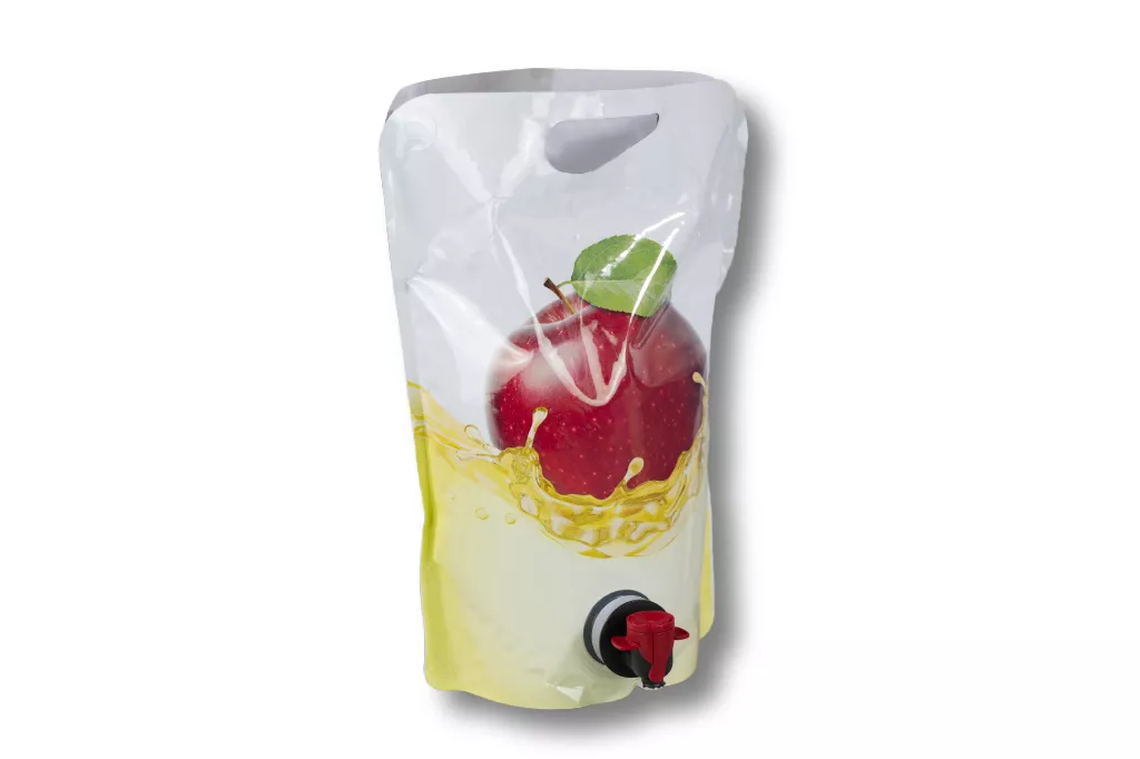 Hochglanz Pouch Standbeutel 3 Liter "Apfel" Hochglanz Pouch Standbeutel 3 Liter "Apfel"