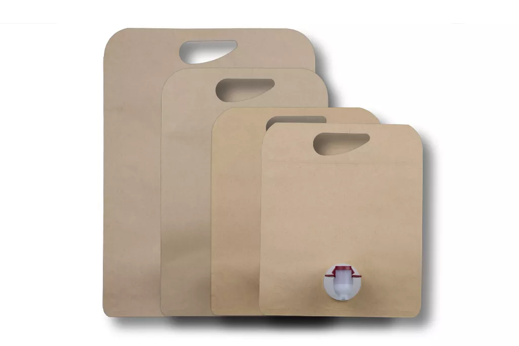 Pouch Standbeutel, kraft braun, 0,75 Liter Pouch Standbeutel, kraft braun, 0,75 Liter