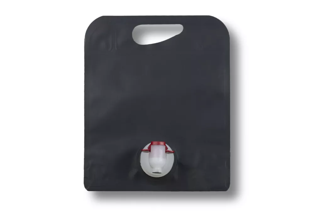 Pouch Standbeutel, schwarz, 0,75 Liter