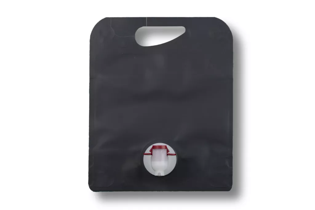 Pouch Standbeutel, schwarz, 1 Liter