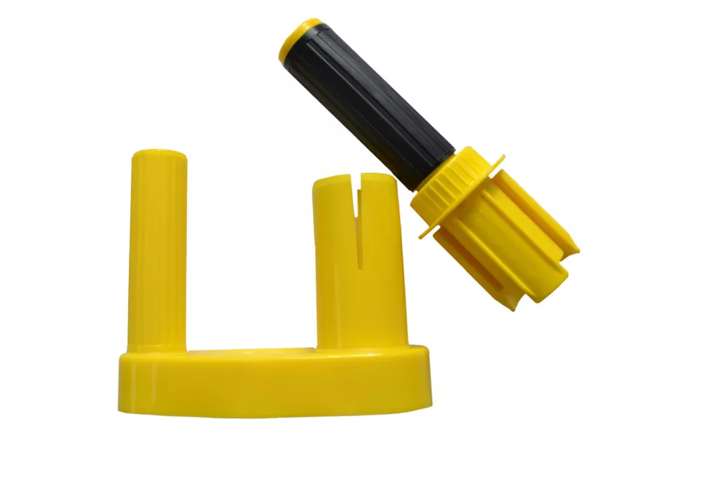 Stretchfolien Abroller W520, gelb Stretchfolien Abroller W520, gelb