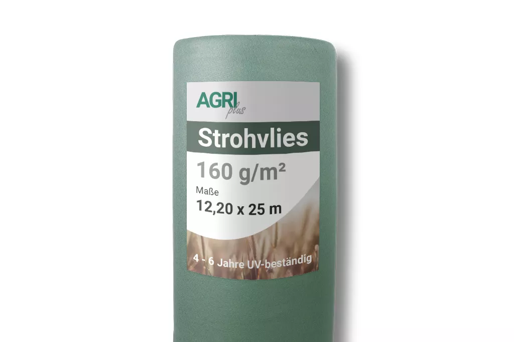 AGRIplus strong Strohvlies, 12,20 x 25 m, 160 g/m²
