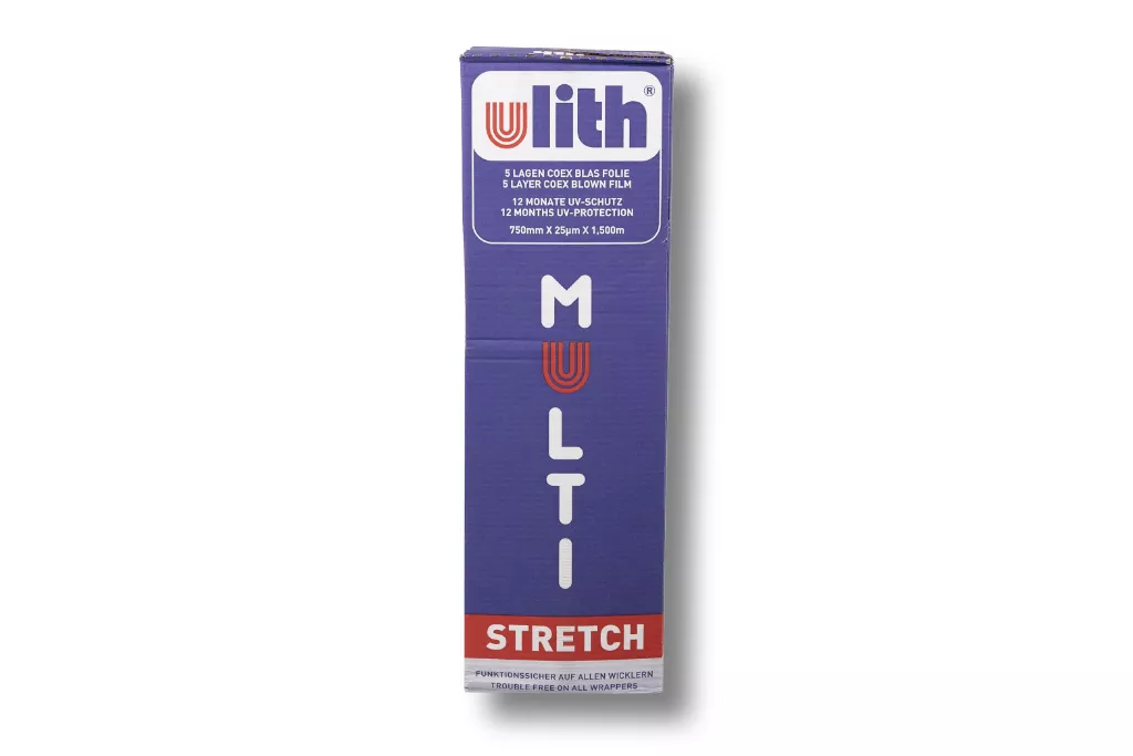 Ulith Multistretch Agrarstretchfolie, 750 mm / 1500 m, weiß Ulith Multistretch Agrarstretchfolie, 750 mm / 1500 m, weiß