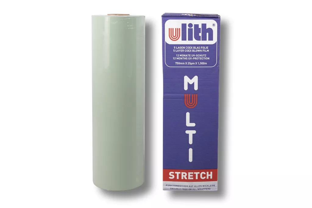 Ulith Multistretch Agrarstretchfolie, 750 mm / 1500 m, grün