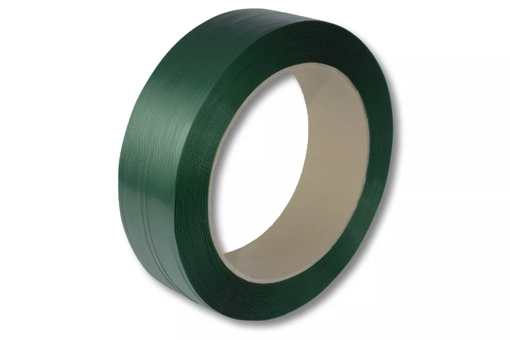 PET-Umreifungsband, grün, 12 x 0,60 mm 2500 m, 406 mm Kern PET-Umreifungsband, grün, 12 x 0,60 mm 2500 m, 406 mm Kern