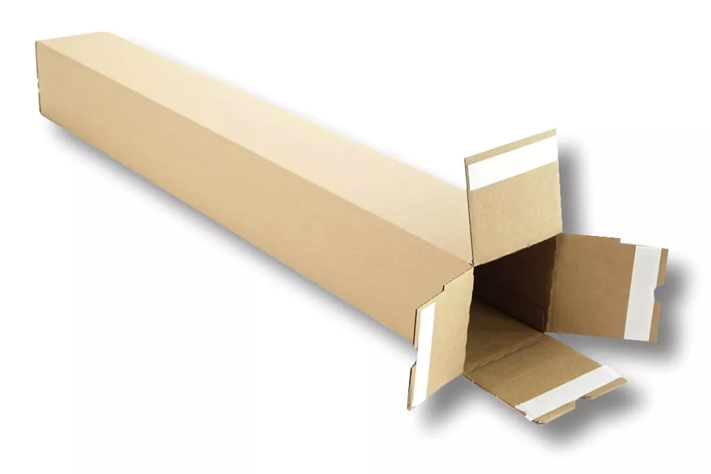 Versandhülse mit Klebeverschluss, 970 x 111 x 111 mm, einwellig, 0203/1.4 B Versandhülse mit Klebeverschluss, 970 x 111 x 111 mm, einwellig, 0203/1.4 B