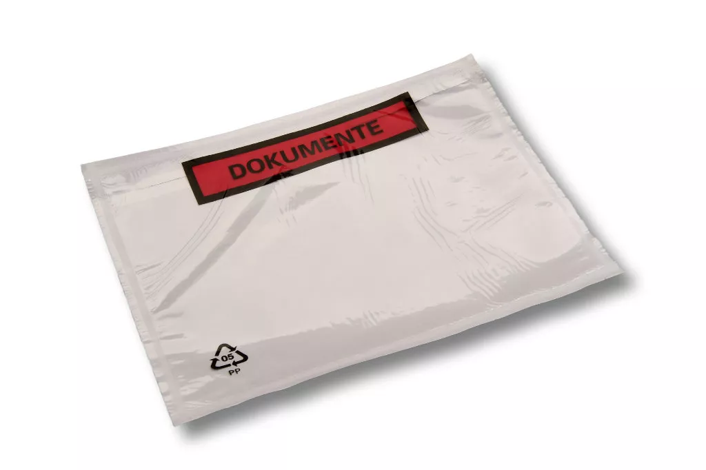 Lieferscheintaschen DIN C6: Dokumente, transparent