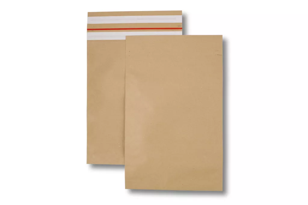 Versandtasche Papier, 250 x 320 + 20/20 mm Versandtasche Papier, 250 x 320 + 20/20 mm