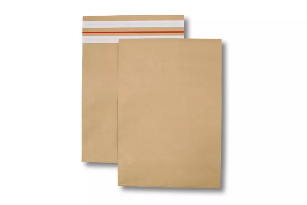 Versandtasche Papier, 300 x 350 + 40/40 mm Versandtasche Papier, 300 x 350 + 40/40 mm