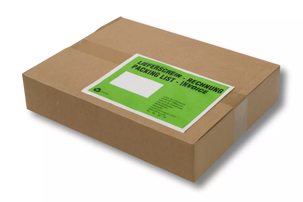Lieferscheintaschen DIN C5: Lieferschein/Rechnung, grün, Pergamin-Papier Lieferscheintaschen DIN C5: Lieferschein/Rechnung, grün, Pergamin-Papier