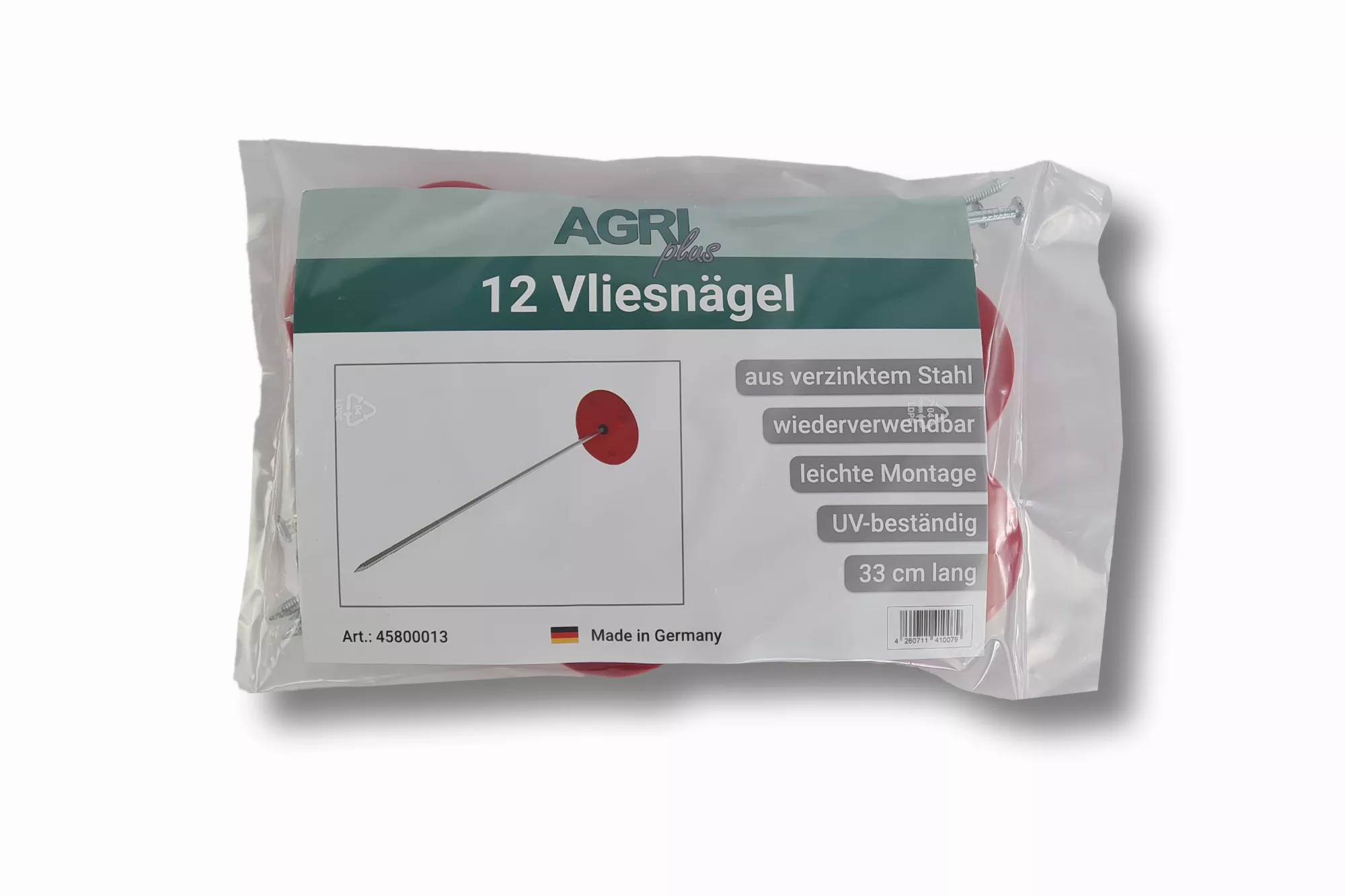 AGRIplus Vliesnägel - Metall AGRIplus Vliesnägel - Metall