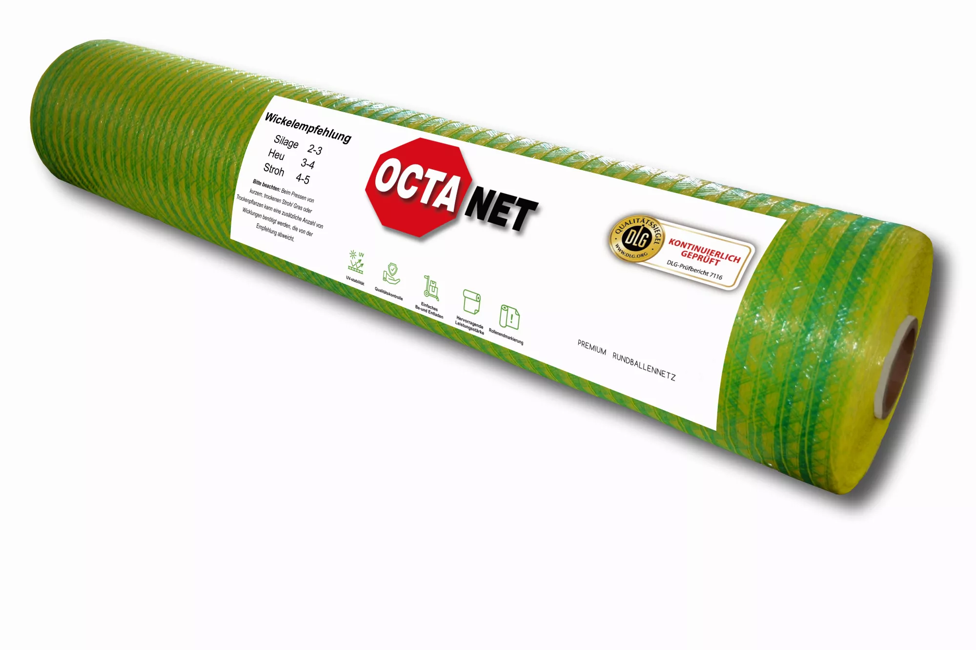 OCTAnet comfort Wickelnetz 1,23 x 2000 m DLG OCTAnet comfort Wickelnetz 1,23 x 2000 m DLG